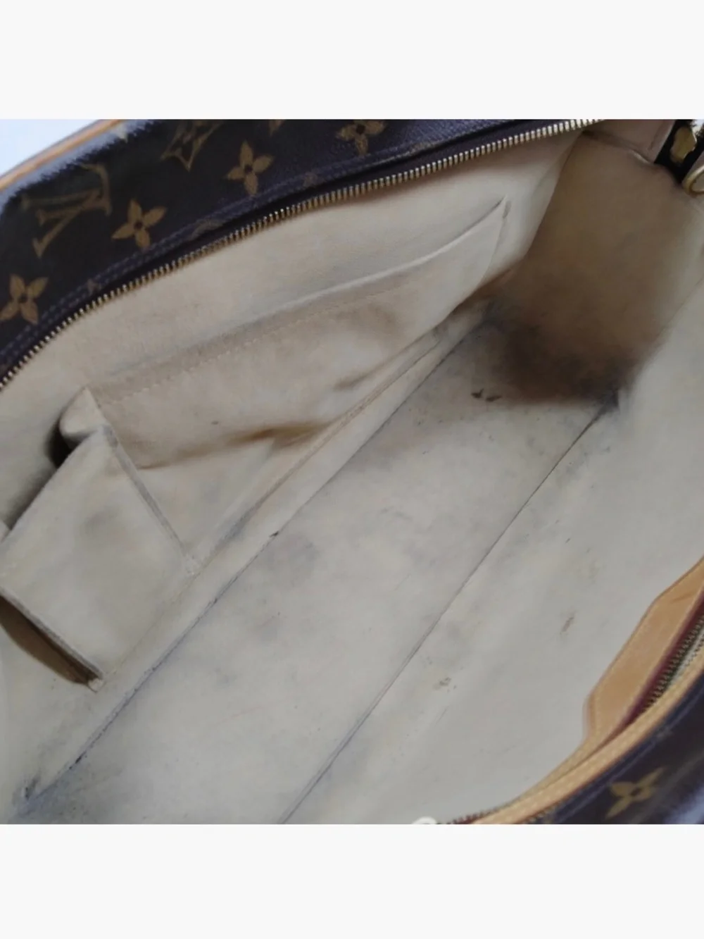 Louis Vuitton Cite GM Monogram Shoulder Bag M51181 Authentic Made in France - Picture 9 of 9